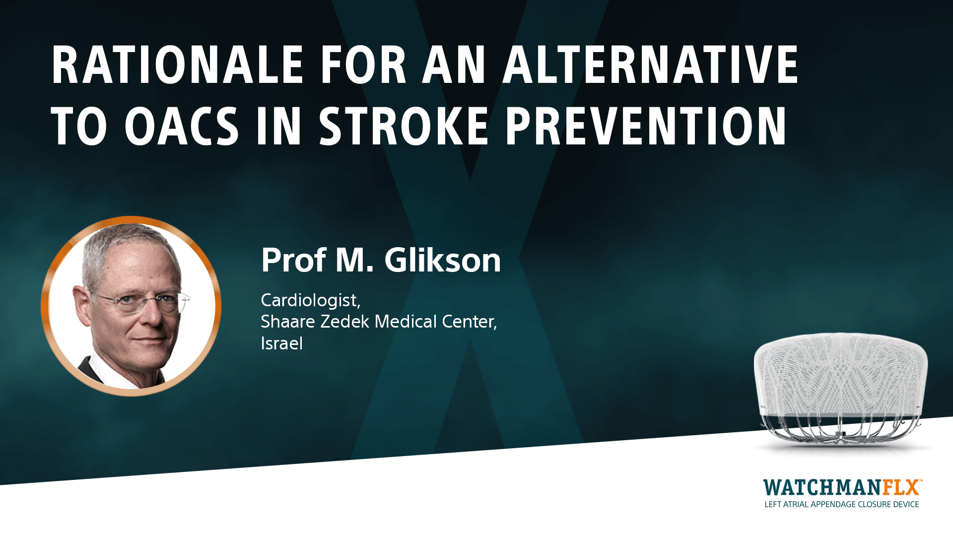 Rationale for an alternative to OACs in stroke prevention